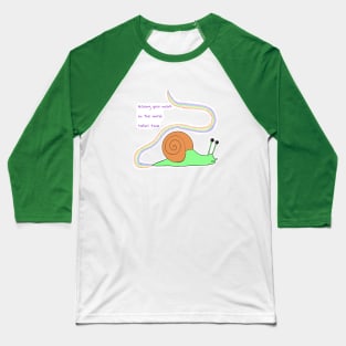 Slow and Steady Baseball T-Shirt